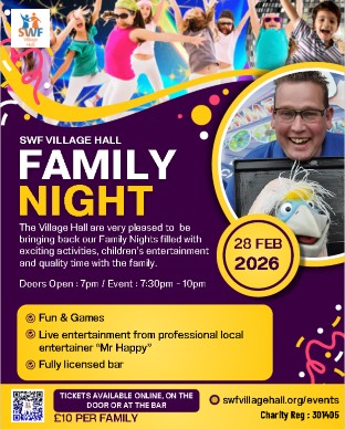 SWF Village Hall Family Night
