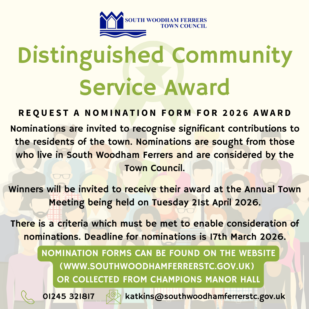 Distinguished Community Service Award