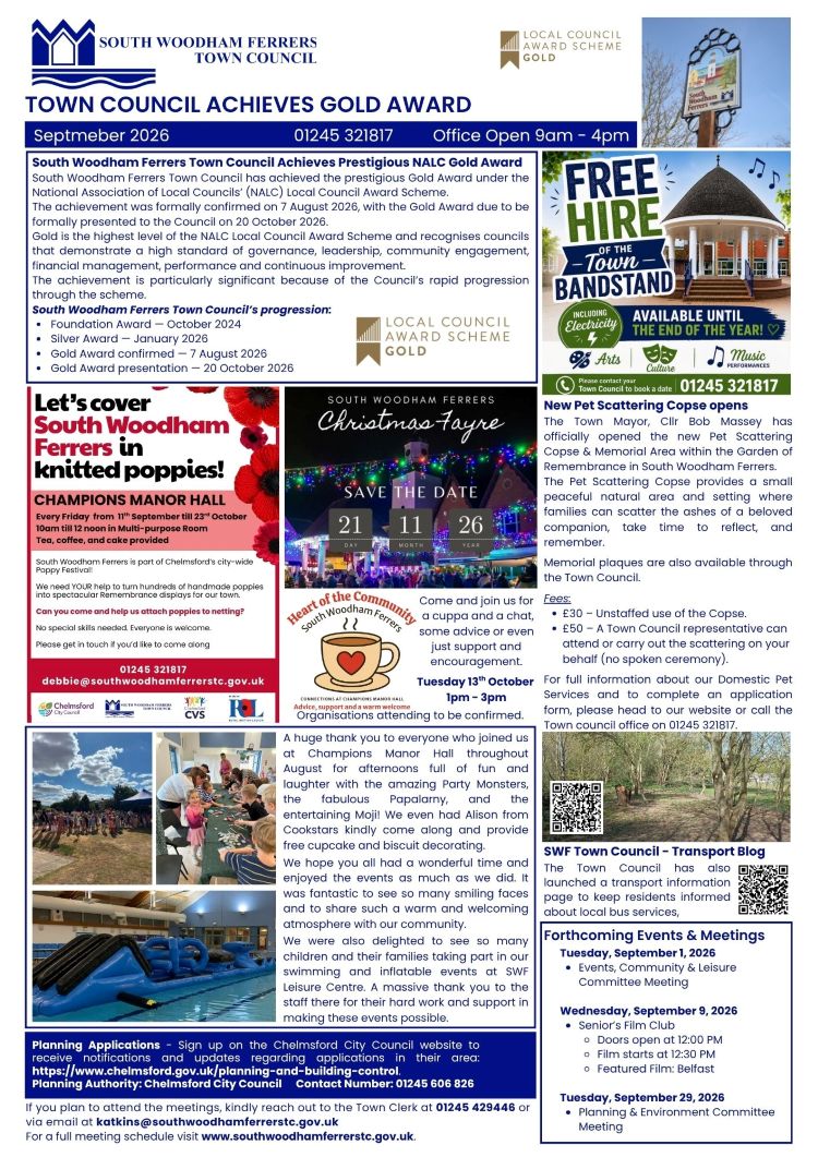 September Focus Column
