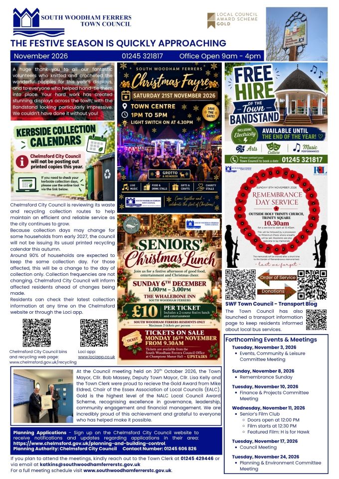 November Focus Column
